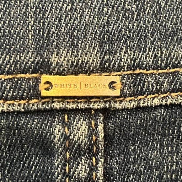 White House Black Market Blue Jean Jacket - Picture 5 of 6